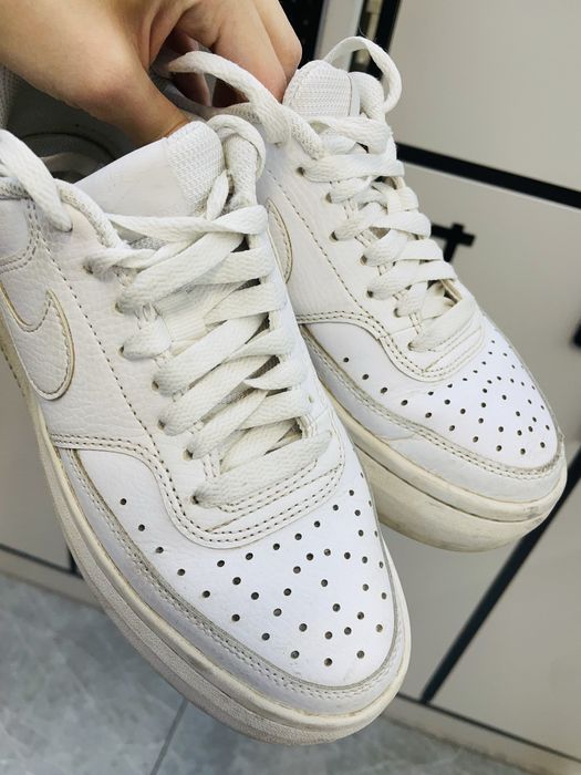 Кеды белые почти новые