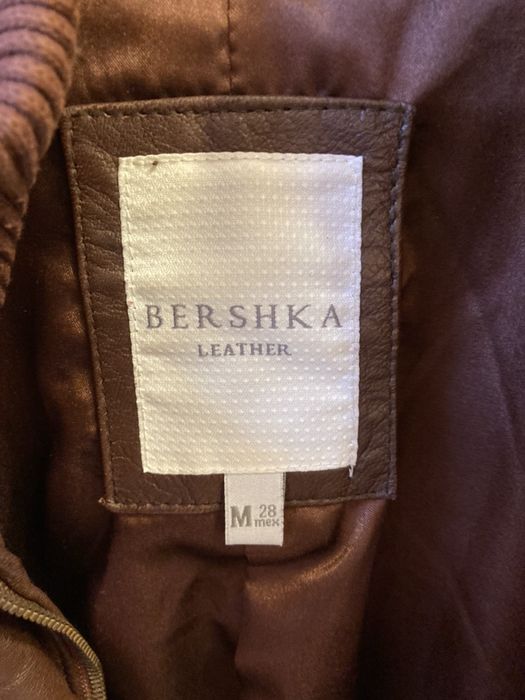 Geaca piele naturala, Bershka