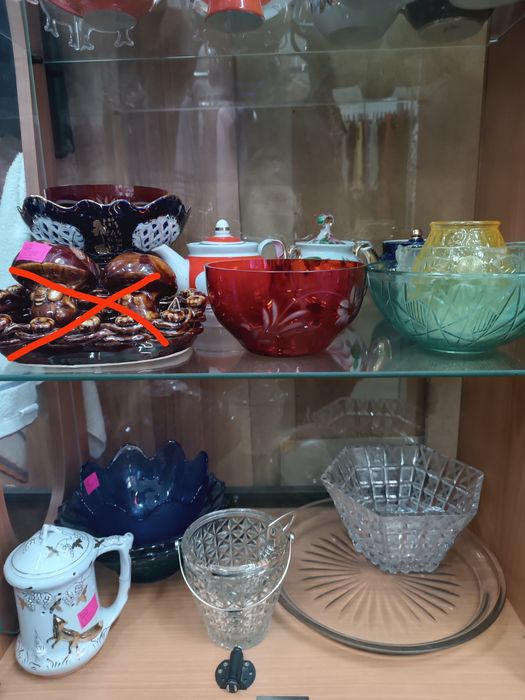 Посуда СССР фарфор, керамика, стекло, хрусталь