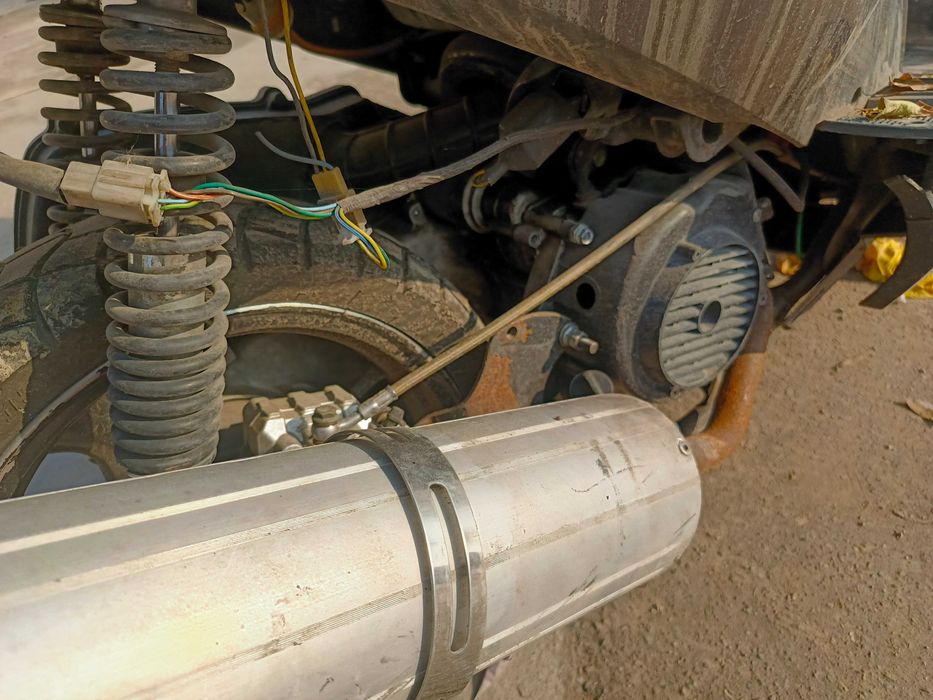 Скутер Сатилади Янги матор