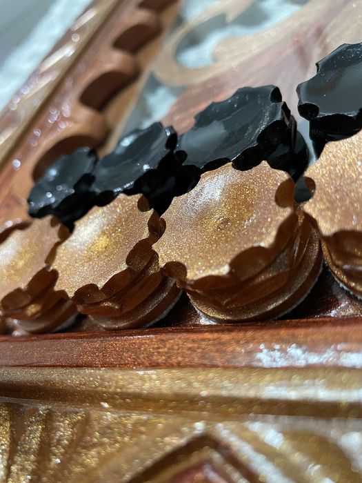 Нарды-Шахматы ручной работы