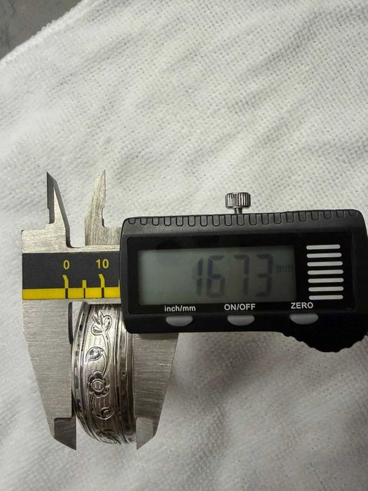 Сребърна гривна стил Кубачи