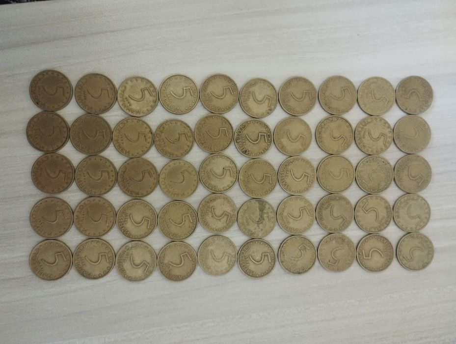 Български монети от 1999г.