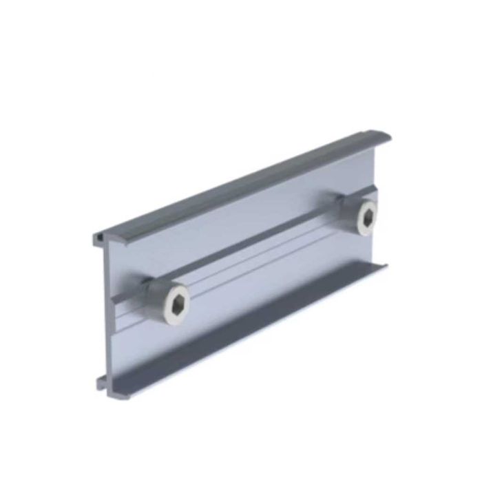 Конектор за алуминиев профил 06 със страничен канал за соларни системи