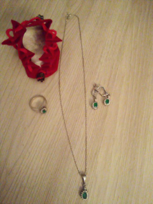 Комплект серебро Турция