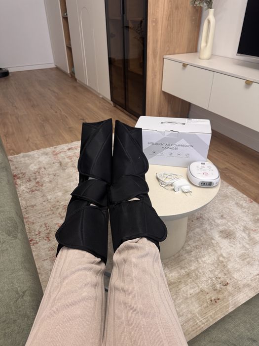 Aparat masaj picioare, tip cizma, limfatic