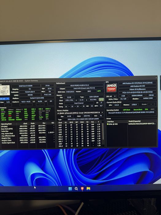 ‼️ PC Gaming de Buget - 200FPS CS2 - I3-10100, RX 570 8GB, 16GB DDR4