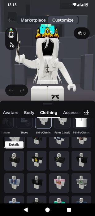 Продам аккаунт в roblox