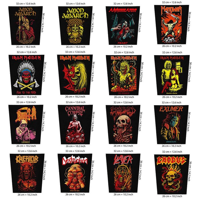 Метъл,Пънк,Рок аксесоари (нашивки,тениски и др,)Metal,Punk,HC,thrash