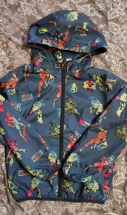 Geacă/foita ploaie baieți Marvel 122/128