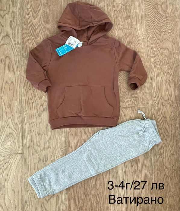 Нови зимни якета, пижами, долнища, шапки, комплекти за момче 104