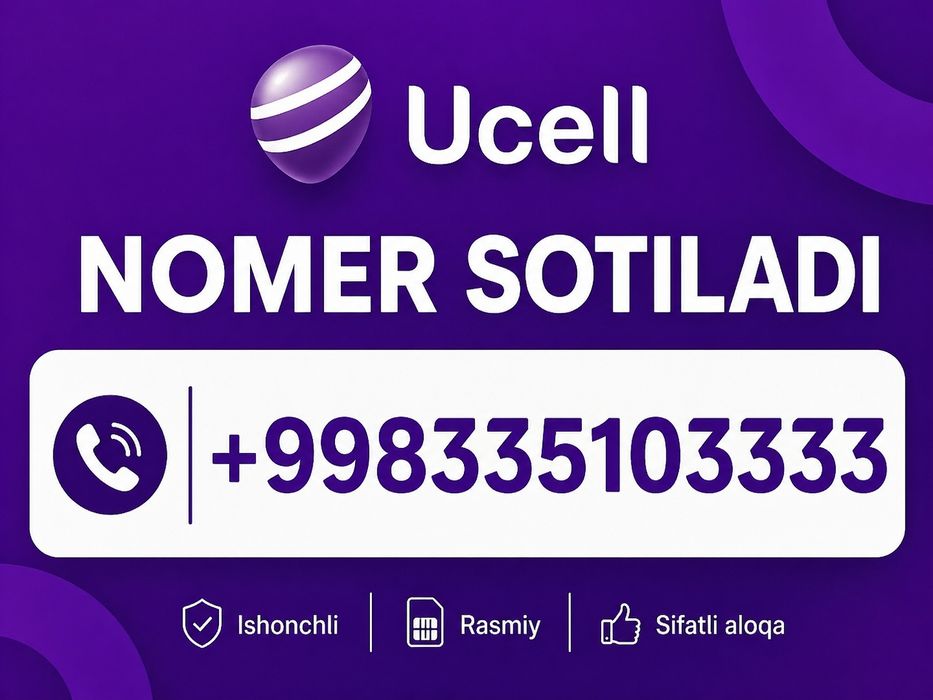 Ucell nomer sotiladi