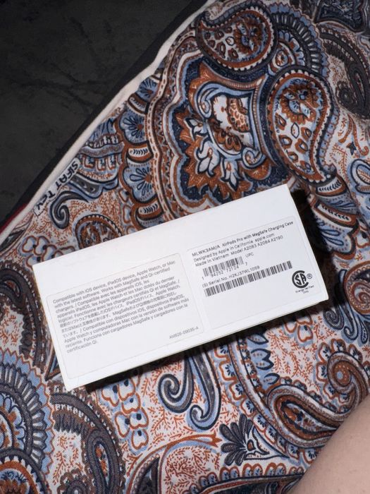 Кейс от наушников Apple AirPods Pro белый