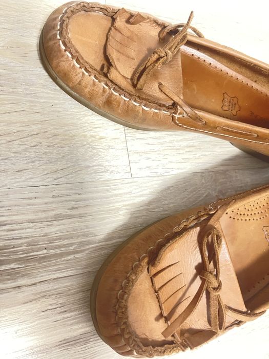 Mocasini SIRMIONE din piele naturala Made in Italy handsewn