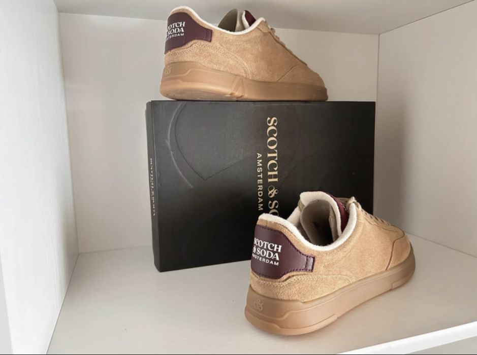 Adidasi premium Scotch & Soda noi cu eticheta nr 45 pret fix