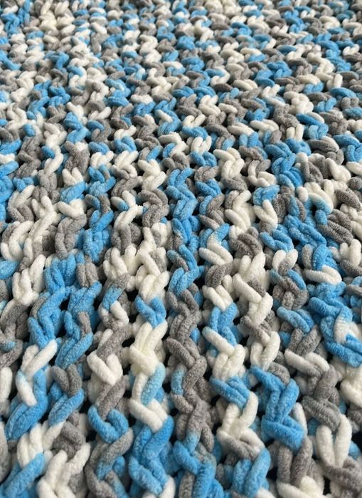 Плетено бебешко одеяло