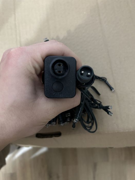 Instaltie de craciun 10m, luminite albe,mai multe moduri
