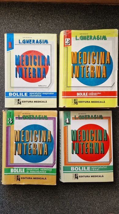 MEDICINA INTERNA - Gherasim (4 volume - complet)
