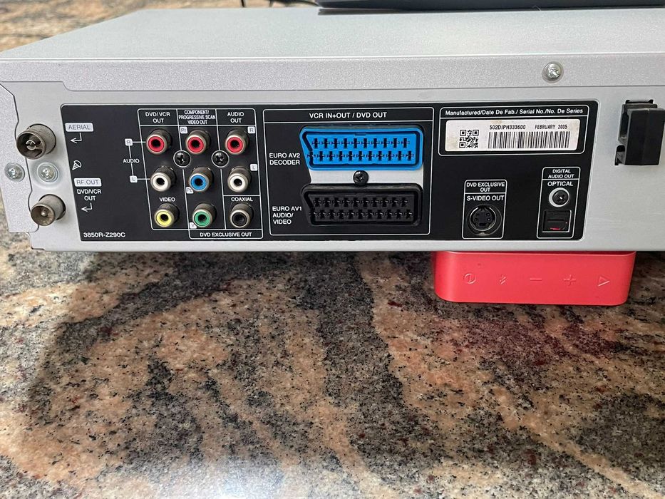 Combo DVD - Videorecorder tip LG VC8804  6 capete perfect functionabil