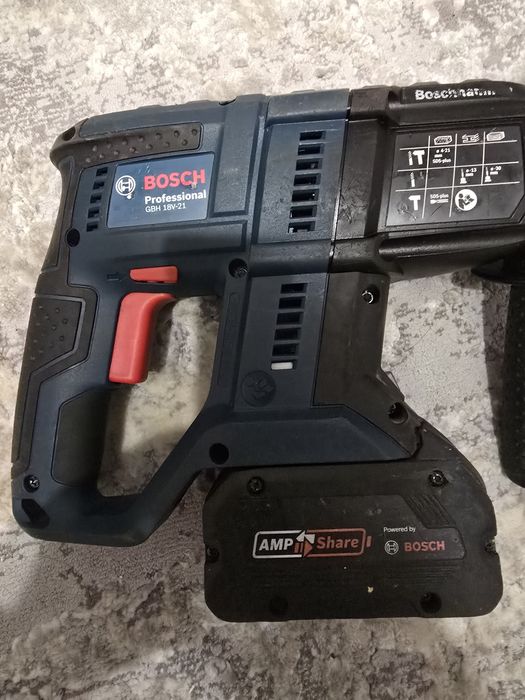 SET BOSCH GBH 18V-21 Professional Set Complet - Ciocan Rotopercutor Br