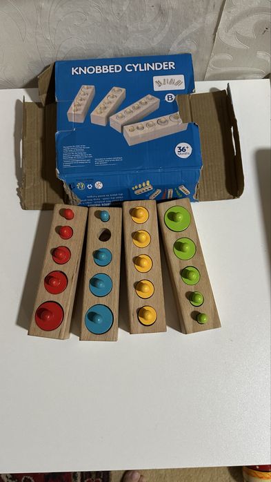 Игрушка монтесори из дерева