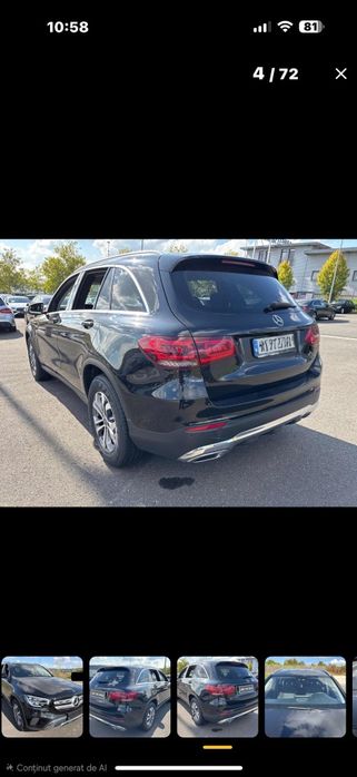 Mercedes-Benz GLC 300 d 4MATIC 2.0 245cp Anul 2022 Km 170.000
