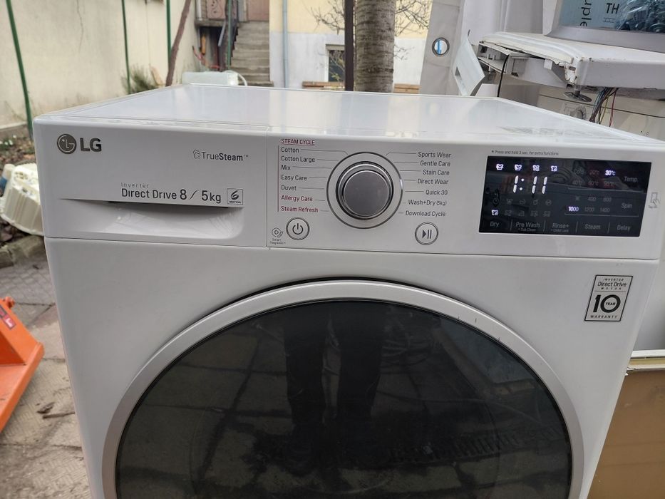 Пералня със сушилня LG с гаранция