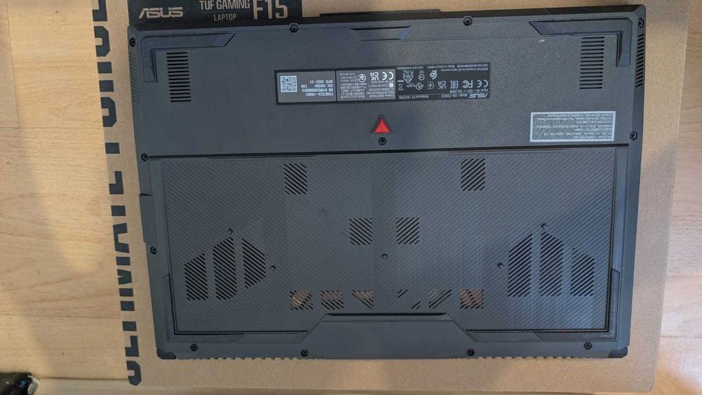 Геймърски лаптоп ASUS TUF F15 i7-12700H 1TB RTX 3050 32(2x16)gb 144hz