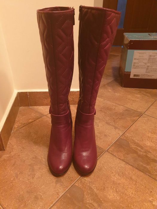 Cizme dama din piele