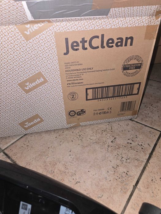 Прахосмукачка Vileda JetClean