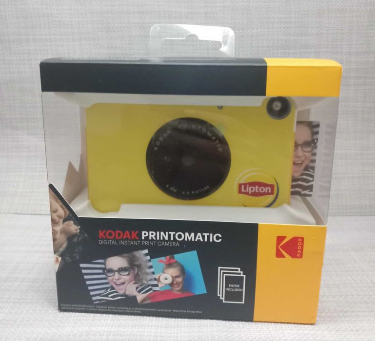 Фотоапарат за моментни снимки Kodak - Printomatic Camera, 5MPx, Жълт