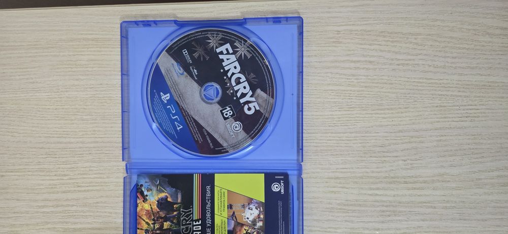 Диск на PS4 far cry 5