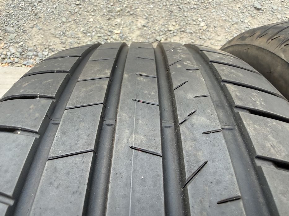 4бр. ОТЛИЧНИ Летни Гуми С Борд 235/55R/18 *BRIDGESTONE* DOT:2125+1225- 7.2мм.+5.1мм.