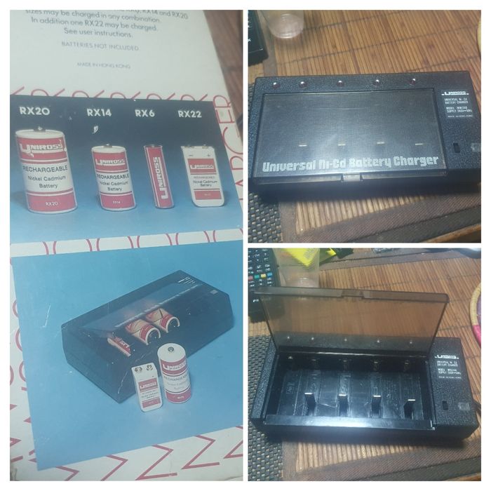 Incarcator profesional acumulatori baterii AA 1.2V, AAA 1.5V R22 9V R20 R16 R14 R6 cu 9 sau 8 pozitii de incarcare simuktan