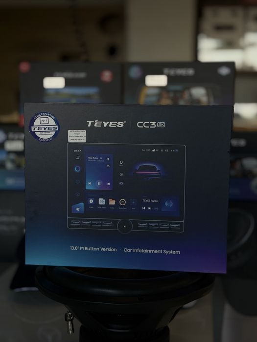 Супер новинка CC3 2K M 13.0 дйюм 6/128 Teyes с кнопками вариант