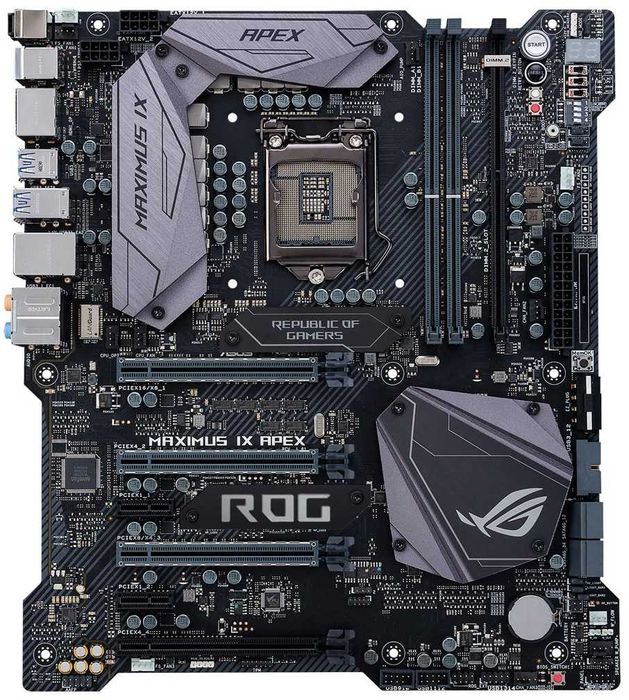 Дъно Дънна платка Asus ROG MAXIMUS IX APEX 1151 WORLD RECORD