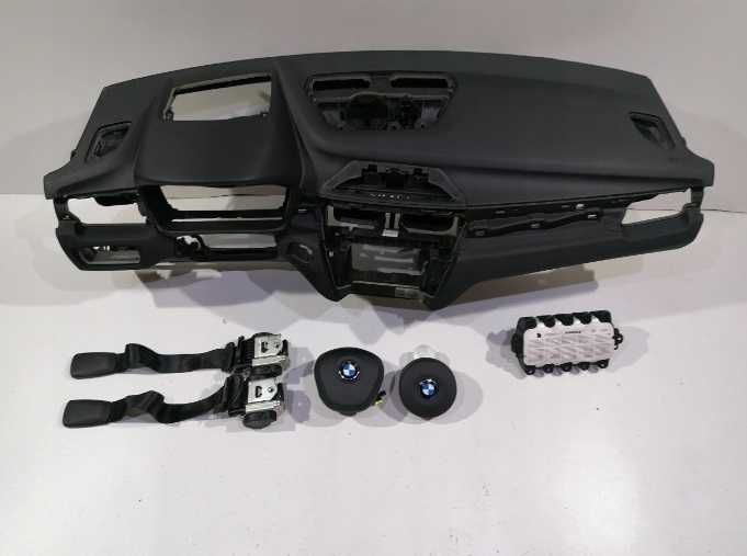 BMW X1 F48 plansa bord HUD - kit airbag volan pasager - set centuri
