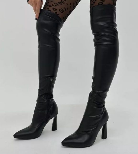 Сапоги ботфорты высокие 41 размер