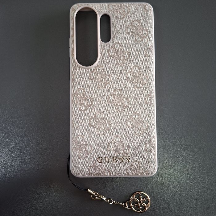 Силикон Guess за Samsung Galaxy S26 Ultra Гръб с кожен дизай