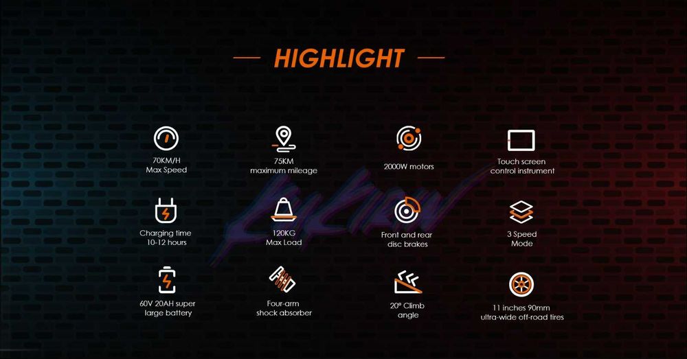 Електрически скутер/тротинетка KuKirin G4 2000W 20AH