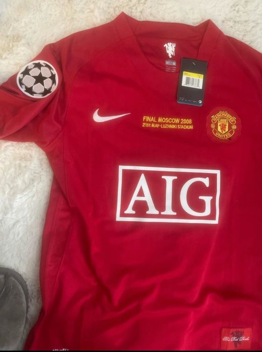 2008 Manchester United Home Shirt Moscow Final Ronaldo 7