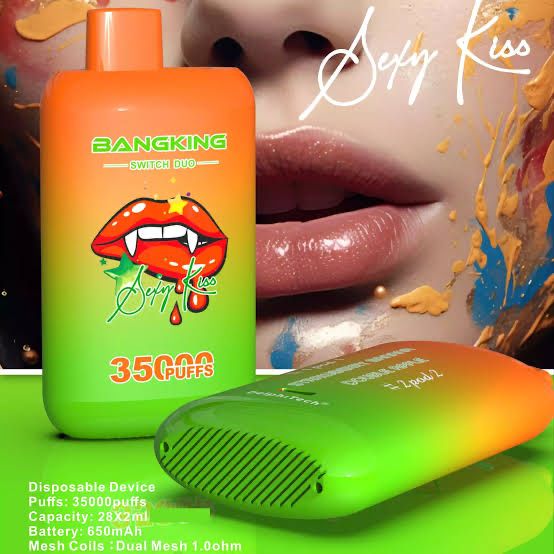 Vape Bang King 35.000 puffs, 2 in 1 (model 2026)