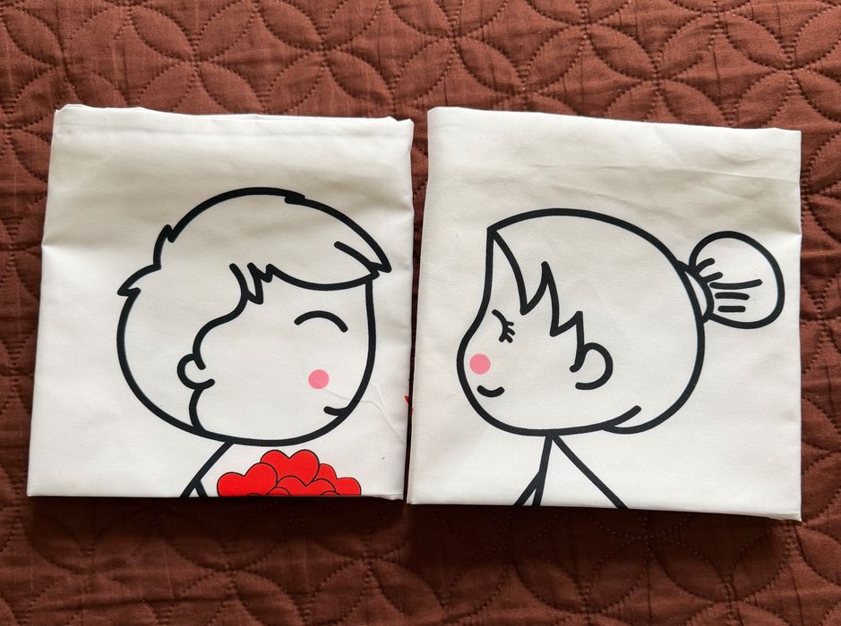 Калъфки “Романтична двойка”