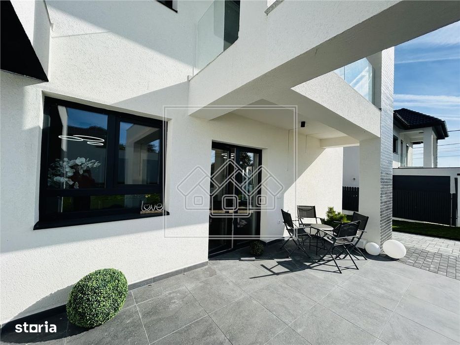 Casa individuala, constructie noua, finisata la cheie, teren 500