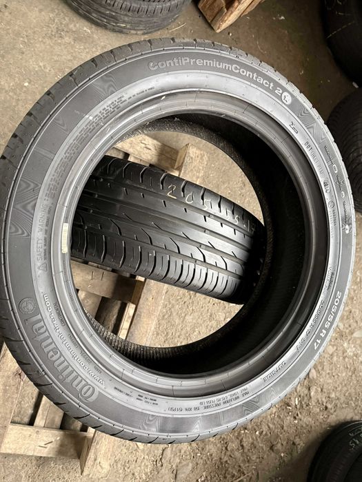 2x Anvelope Vara 205/55 R17 - Continental Conti Premium Contact 2