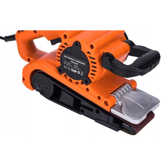 Slefuitor cu banda 2000W, 220V, 76 x 533 mm, sac pentru praf,Kraft