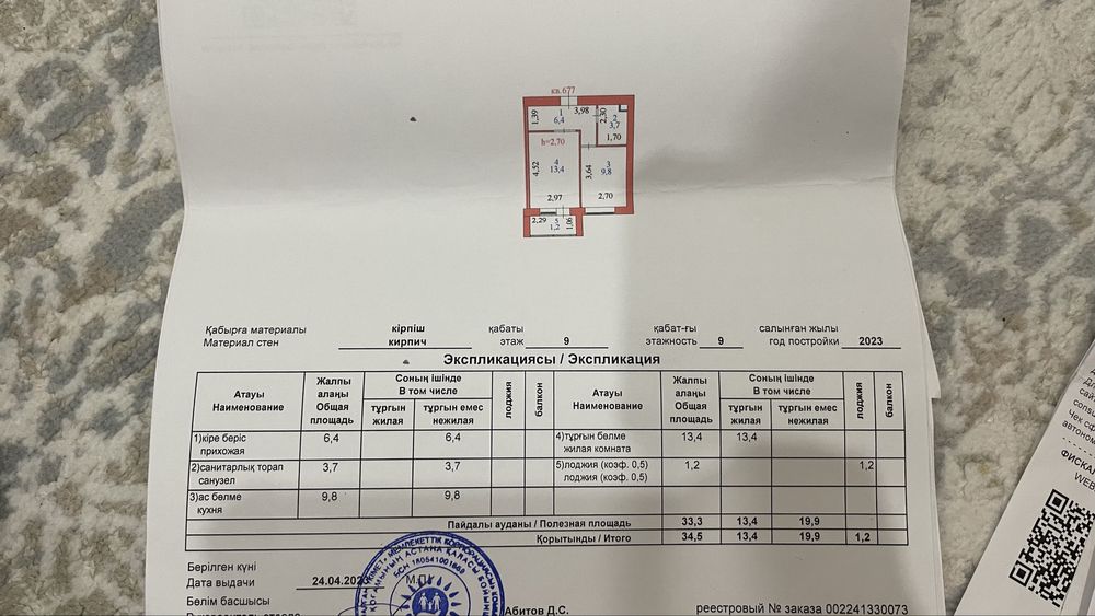 Евростудия Квартира продается