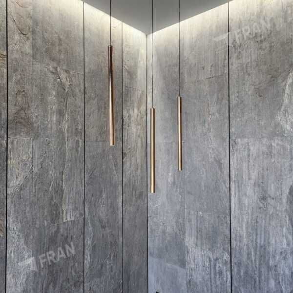 Каменный шпон Flora dark choco