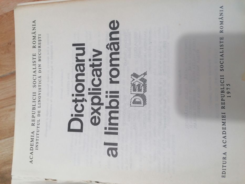 Dictionarul explicativ al limbii romane 1975