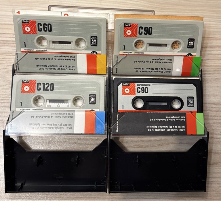 Аудиокассеты BASF